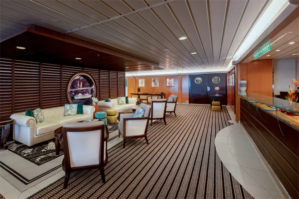 Стойка регистрации - палуба 4